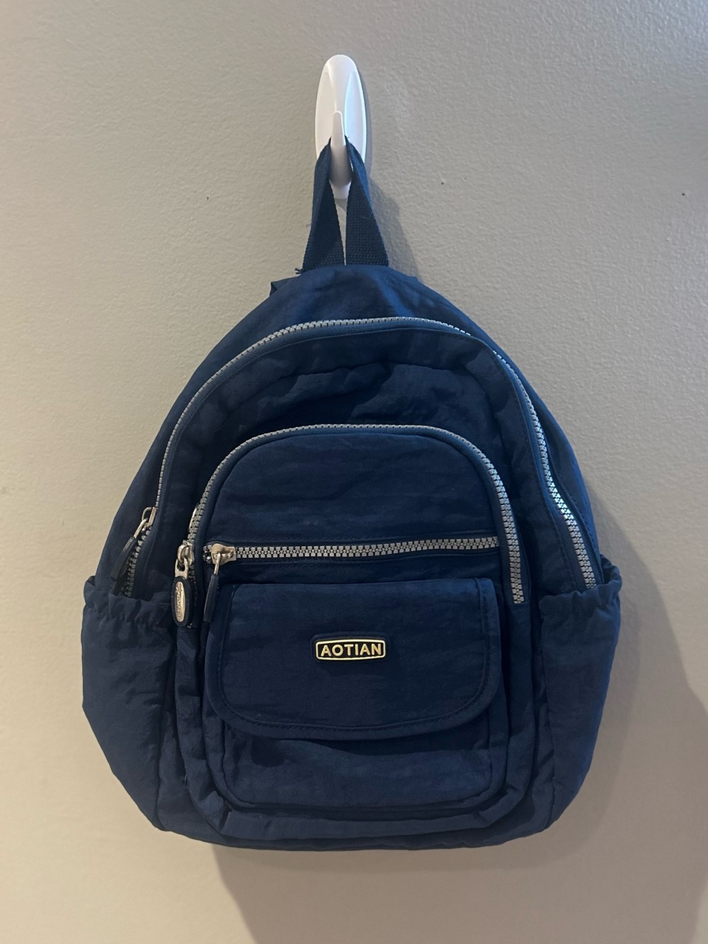 Navy Compact Everyday Backpack